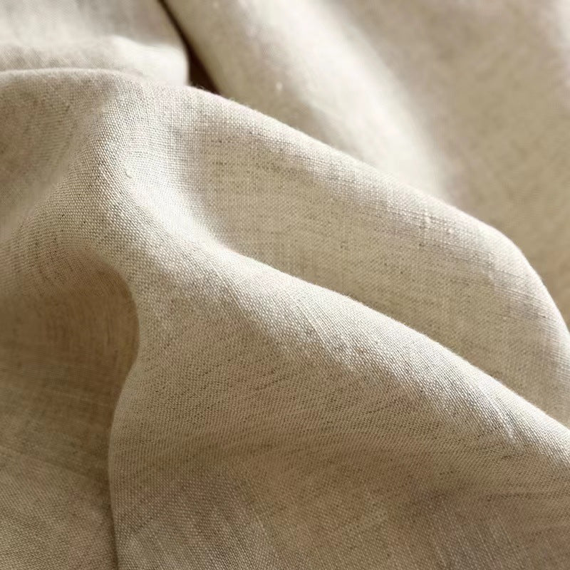 2025 Women's Linen Wide Leg High Waist Spring and Summer Thin Casual Cotton and Linen Pants